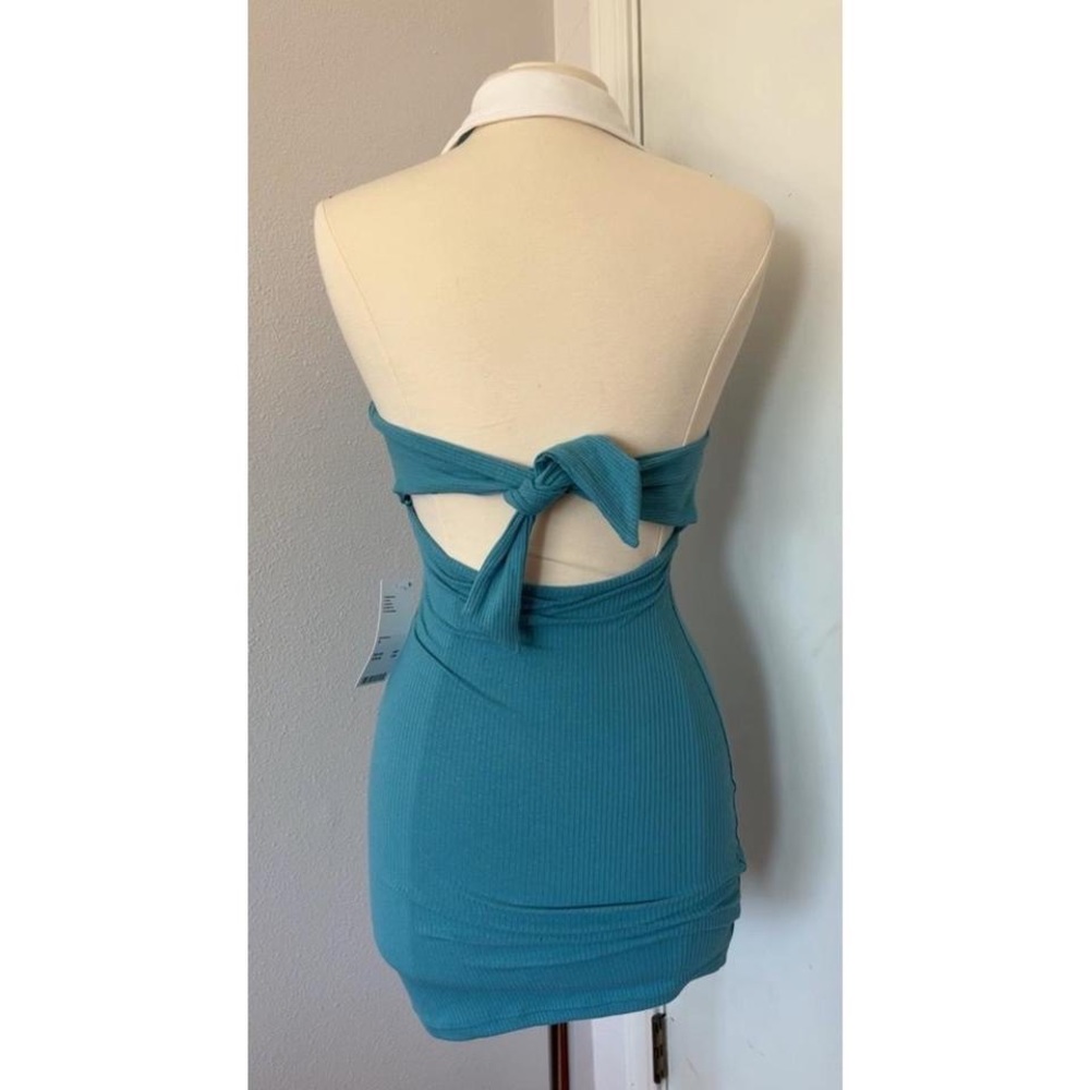Urban Outfitters Collared Ribbed Dress - Picture 2 of 2